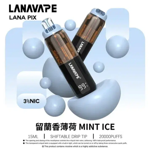 LANAVAPE LANA PIX 抛棄式| 20000口【新款 閃光彈】