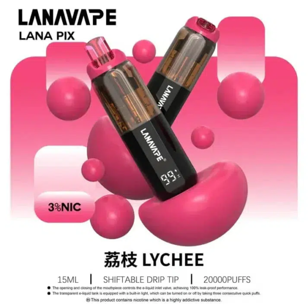 LANAVAPE LANA PIX 抛棄式| 20000口【新款 閃光彈】